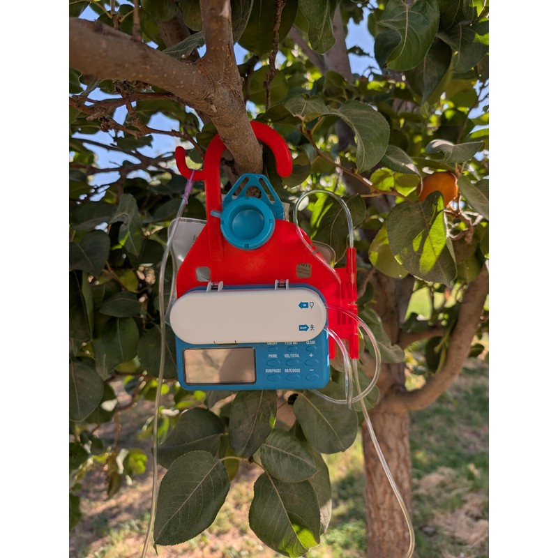 HelperKat Pump Caddy for Infinity Pump (Blue)