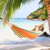 ANYOO Cotton Hammock Portable Camping Hammocks for Hanging Sturdy Garden