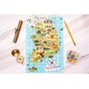 Terra Puzzles South Korea Map Wooden Jigsaw Puzzle 152 Piece,