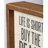 Primitives by Kathy Home Décor Inset Box Sign - Life