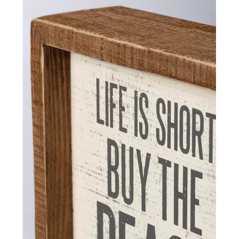 Primitives by Kathy Home Décor Inset Box Sign - Life