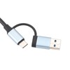 8 In 1 USB C Hub Aluminium Alloy with 1