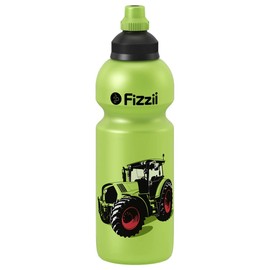 Fizzii Children's and Leisure Drinking Bottle 600 ml (Leak-Proof, Non-Toxic, Dishwasher Safe, Tractor)