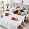 LUSJNGE Decorative Throw Knot Pillow Ball for Home Chair Sofa