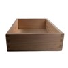 Rectangular Wooden Open Display Presentation Box | 22 x 16