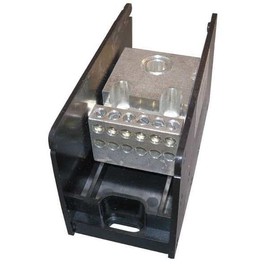 Mersen MPDB69081 Pwr Dist Block, 350A, 1P, 4Awg-500 Mcm, 600V