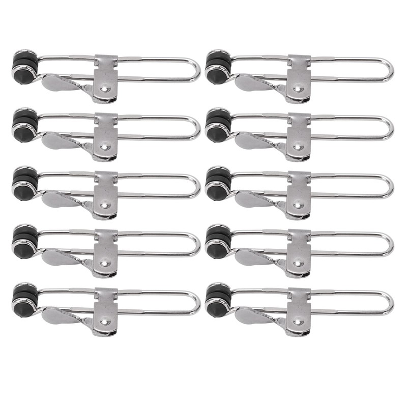 10PCS Lever Lock Rubber Head Clamps,Lever Action Grid Clamp Multifunctional