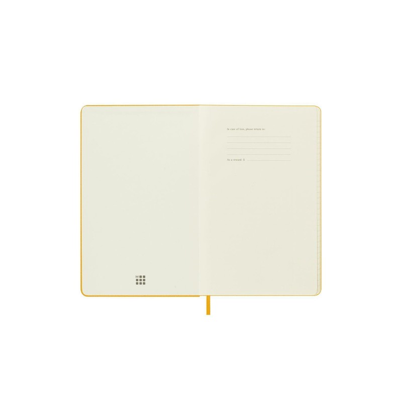 Moleskine Classic Ruled Notebook with Elastic Closure Silk Cover Large