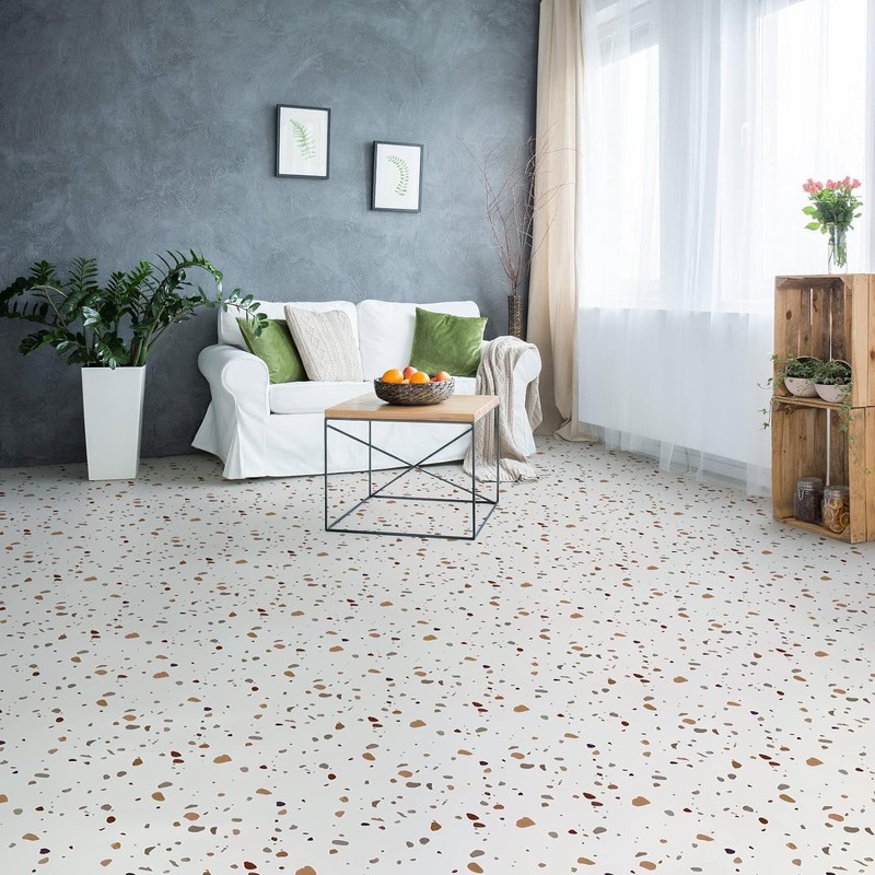 SVNOOC Vinyl Flooring Peel and Stick 30x30cm Kitchen Splashback Waterproof