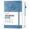 Password Book with Alphabetical Tabs, Hardcover Large Password Keeper, Password