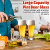 Reallnaive 12 Set Beer Glasses 15.5 oz IPA Glasses for