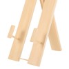 Healifty Folding Fan Display Stand Wood Fan Display Stands Wall