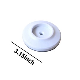 4 Pcs Safety Baby Gate Wall Protector Stair Gate Extension Wall Saver for Baby, Pet, Stair, Door, Wall Surface Safety (Round)