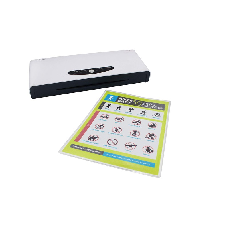 Optiazure Thermal Laminating Pouches 9"x11.5" Inches, 5mil 100Pack, Clear, Letter