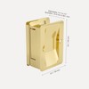 Richelieu Hardware 1700BPSBC Onward Pocket Door Pull, Passage Lock, 3