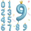 MAEXUS Balloons Number Birthday Balloons Birthday Decorations 40 Inch Large