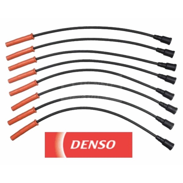 DENSO Ignition Spark Plug Wire Set DENSO For FORD F150