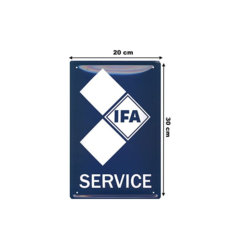 Geschenkeparadies 24 Tin Sign 20 x 30 cm IFA Service