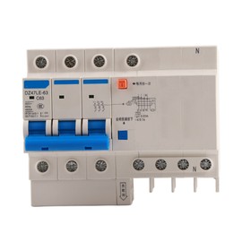 DZ47LE‑63 3p N C63 RCCB Residual Current Circuit Breaker  63A 30mA