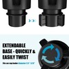 Upgraded Car Cup Holder Expander Adapter with Offset Adjustable Base,
