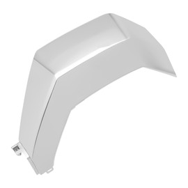 WsrrLun Bumper Cover for Toyota Tundra 2022 2023 Right Passenger Side Front Bumper Cover Replacemnt Molding Chrome Plastic Bumper Cover Bumper Ends Caps End Cover 527120C050 (Right Passenger Side)