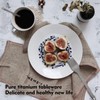 TiTo NEW Titanium Cutlery Set with Fork and Spoon in