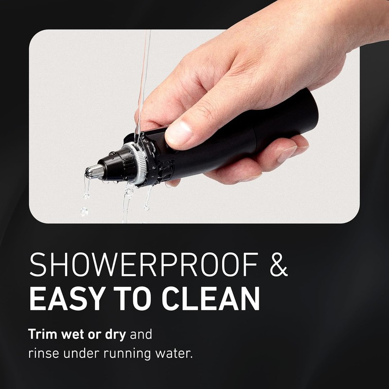 Panasonic Ear and Nose Hair Trimmer for Men with Vacuum