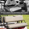 Golf Cart Seat Covers for E-Z-Go, Back Seat Replacement Cushion