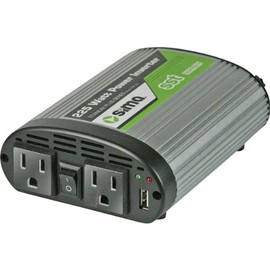 Sima 225-Watt Dual-Outlet Smooth Start Power Inverter