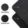 2Pcs Heat Resistant Mat Washable Free Cutting Heat Insulation Pad