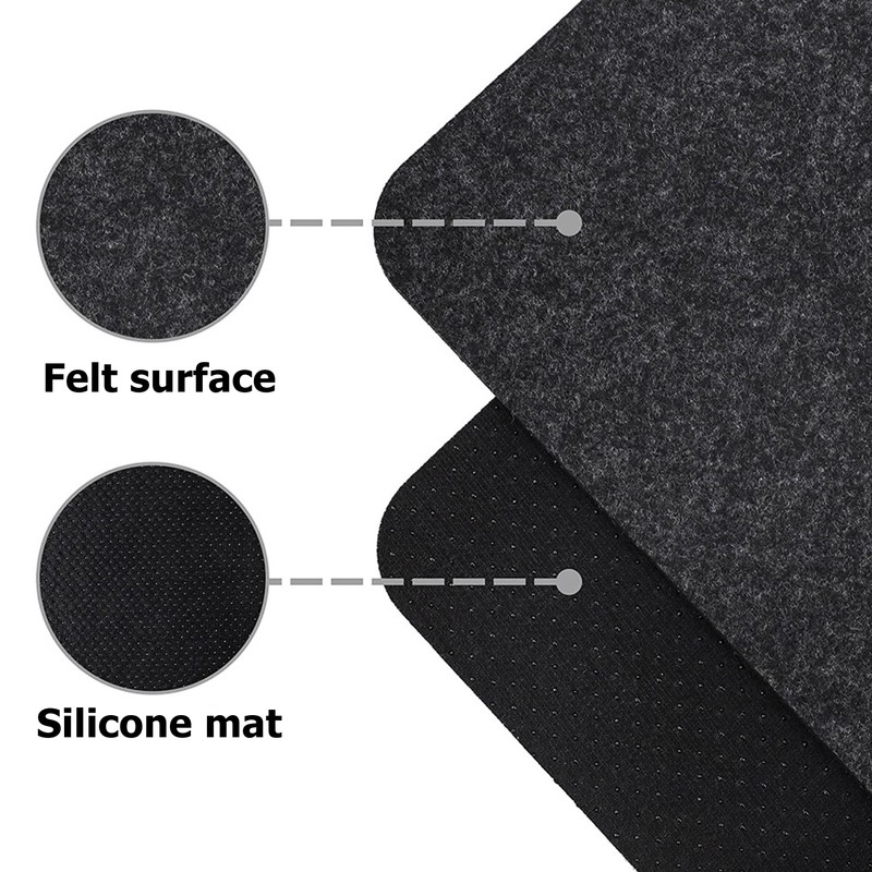2Pcs Heat Resistant Mat Washable Free Cutting Heat Insulation Pad