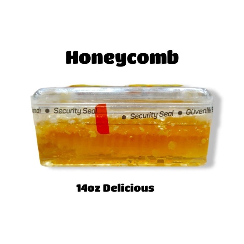 NATURZ BEEZ RAW HONEY COMB 14oz 400g 100% PURE NATURAL