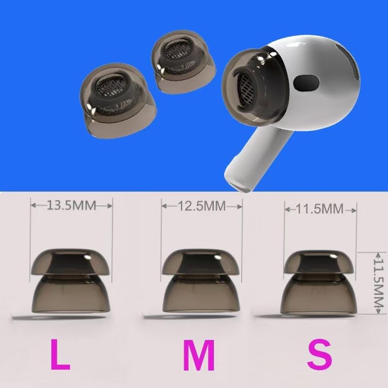 Ear Tips for AirPods 4 (2024) Premium Grade German-Made TPE