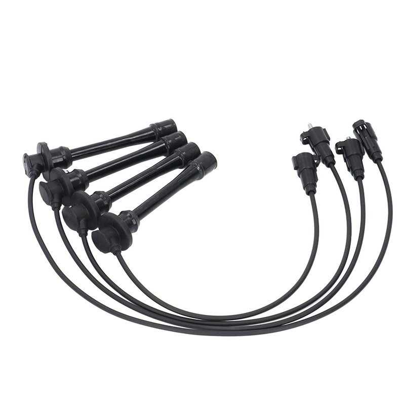 4pcs Spark Plug Wire Set 90919‑22387 Ignition Cable Kit Replacement