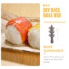 Rice Baller Shakers - Stainless Steel Sushi Mold, Manual Rice