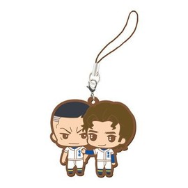 Takigawa Chris Yuu & Tanba Kouichirou - Ace of Diamond (Diaya no A) Rubber Mascot Strap EX