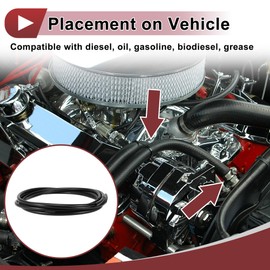 HEROFFIX 1Pcs 5/16 Fuel Line Hose 20ft Vacuum Hose Automotive Fuel Hose 5/16"ID 14.2mm OD NPR Rubber