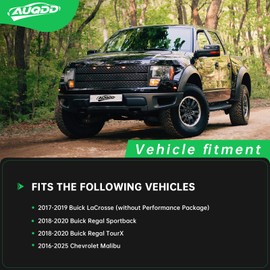 AUQDD 2Pc Suspension Front Lower Control Arm and Ball Joint Assembly Fit For 2016-2025 Chevy Malibu /17-19 Bu-ick LaCrosse, 18-20 Regal Sportback TourX (OE # 527-419 527-420 84198830 23421067)