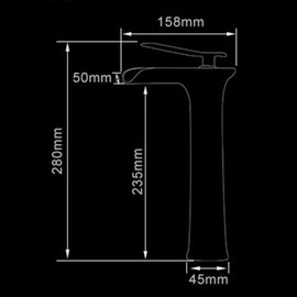 QFZFQOLSS Bathroom Sink Faucet Vanity Faucet Single Handle one Hole Bathroom Faucet Bathroom faucets for Sink 1 Hole Antique Brass Waterfall Faucet Black Faucet Bathroom,Antique A (Color : Antique B)