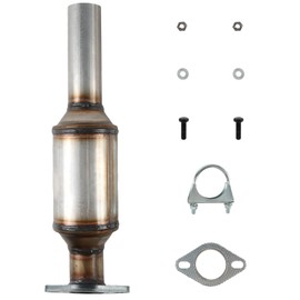 LELEHOKA High Flow Rear Catalytic Converter Compatible with Kia Soul LX 2012 2013 2014 2015 2016 2017 2018 2019, Rio 2012-2017 SX, Hyundai Accent 2012-2017 SE LE GLS 1.6L L4 16681