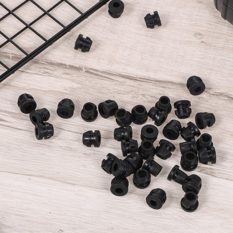 Pegboard Hook Locks, 120PCS Black Peg Hook Stopper Locking Shelf