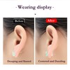 Clear Ear Lobe Support Patches for Earrings - Comfortable and