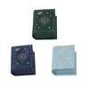 Book Design Premium PU Leather Jewelry Box Elegant Display Holder