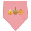 inktastic Cute Fall Candy Corn Caramel Apple Pumpkin Faces Baby