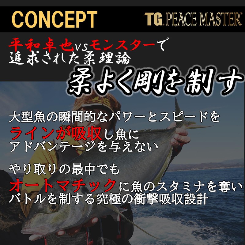 Duel Nylon Line No. 5 TG Peace Master Shore Beyond