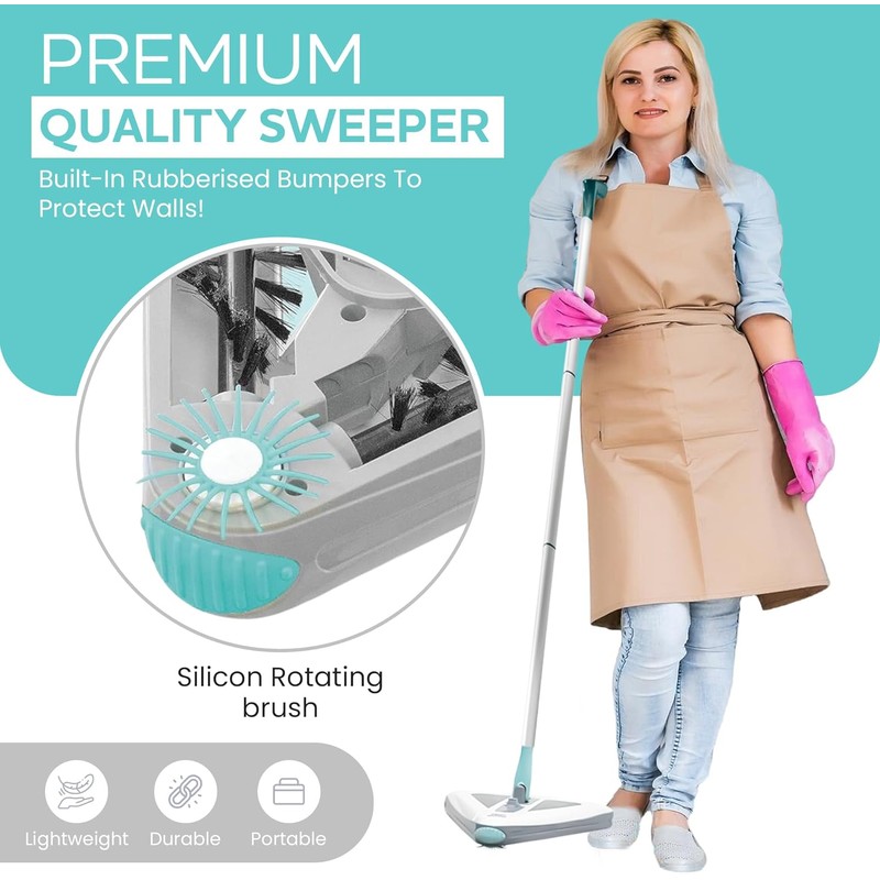 Zippi Sweeper Pro - 2025 New and Improved Lightweight Sweeper,