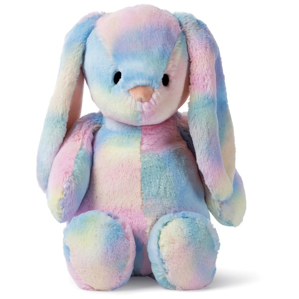 GUND Thistle Rabbit Easter Bunny Plush, Premium Stuffed Animal for Ages 1 and Up, Rainbow, 15”
