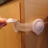 Smile Door Lock (2-Piece Set) Furniture Safety Lock Drawer Lock