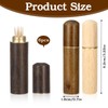 Josojoou 6PCS Portable Wooden Toothpick Holder, Multi-function Mini Toothpick Case