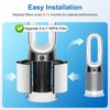 360 Glass HEPA + Carbon Filter Replacement for Dyson TP10